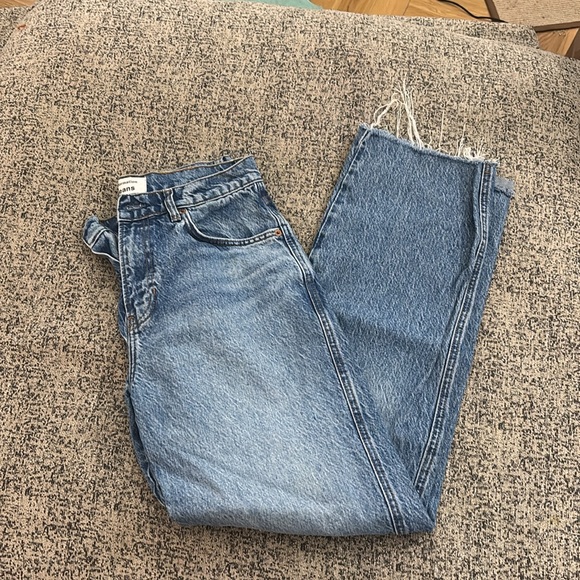 Reformation Val 90s Mid Rise Straight Jeans - Picture 7 of 8